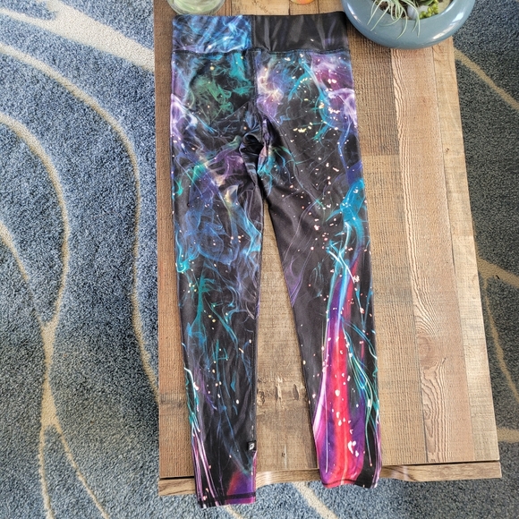 Terez Nebula Active Leggings, Women's Medium - Picture 4 of 4